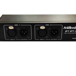 FUENTE ALIMENTACIÓN PARA MICRÓFONO MILLENIUM PP2 +48V
