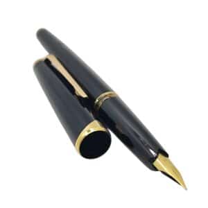 PLUMA ESTILOGRAFICA MONTBLANC 121 NEGRO-DORADO