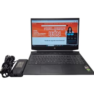PORTATIL HP PAVILION 15-EC2000NS RYZEN 5 5600 512 GB SSD 16 RAM NVIDIA GTX 1650+ CARGADOR