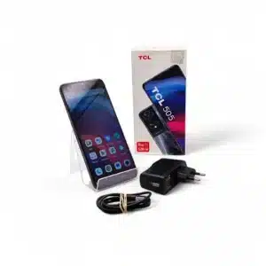MOVIL TCL 505 128GB/4GBRM NEGRO *DETALLE ESTETICO EN CAMARA TRASERA* + CAJA