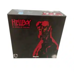 JUEGO DE TABLERO HELLBOY + FIGURAS EDGE CARK HOUSE COMICS