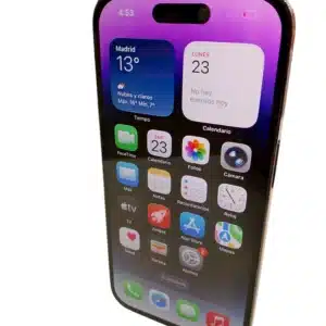 IPHONE 14 PRO 128GB MORADO  90% BAT + CABLE